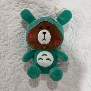 Line Friends Totoro Japanese Bear Plushie Stuffed Animal